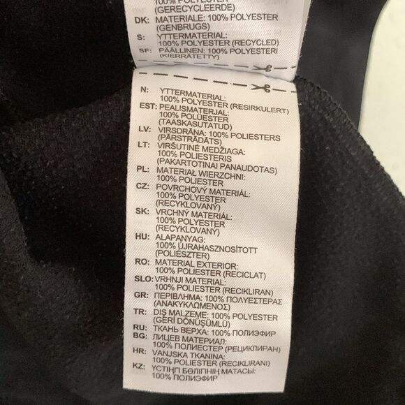 Adidas Men’s Black Red Graphic Zip Full Pockets Lightweight Jacket Size S - Picture 9 of 10